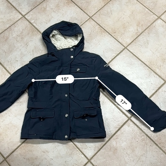 Abercrombie & Fitch Faux Fur Lined Parka size M - Picture 10 of 10